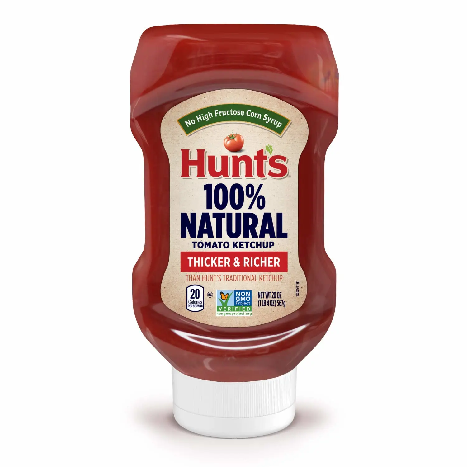Hunt's All Natural Tomato Ketchup, 20 oz