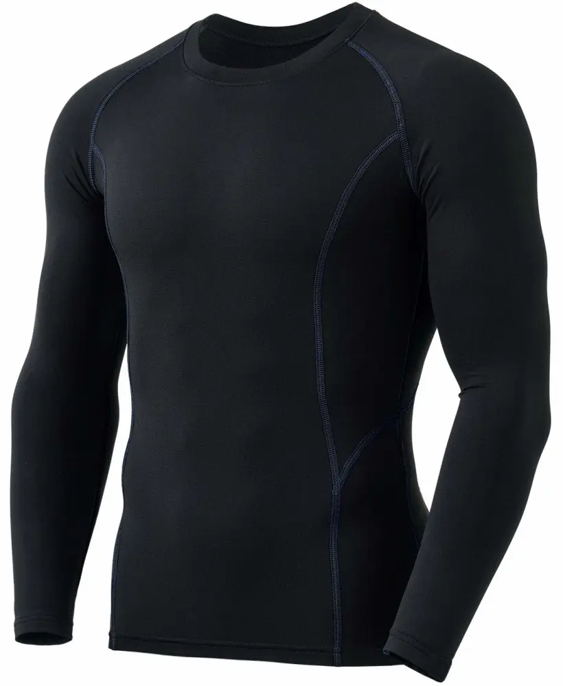 TSLA Men's Thermal Long Sleeve Compression Shirts, Athletic Base Layer Top, Winter Gear Running T-Shirt