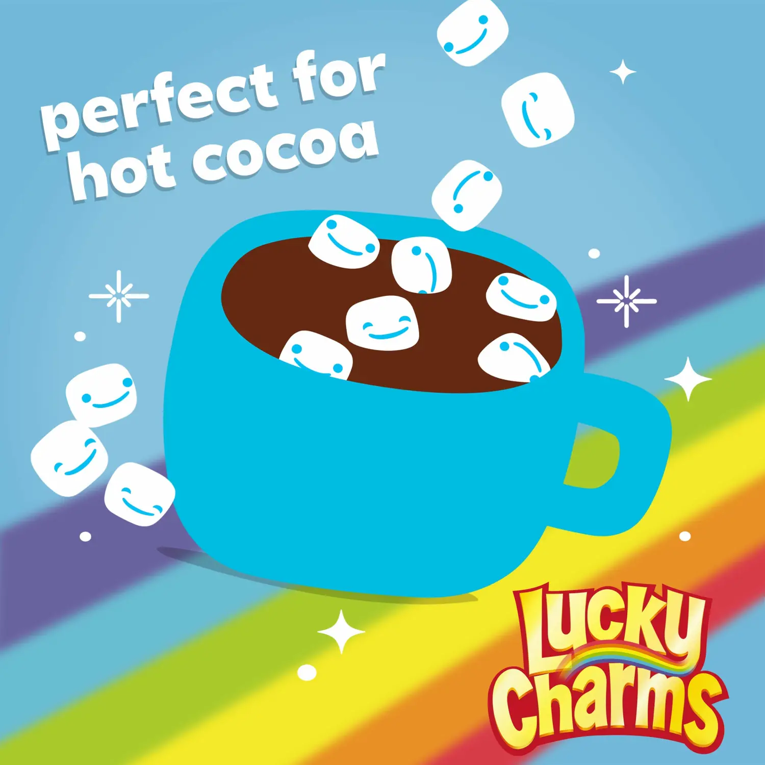 Jet-Puffed Lucky Charms Magically Delicious Marshmallows, 7 oz. Bag