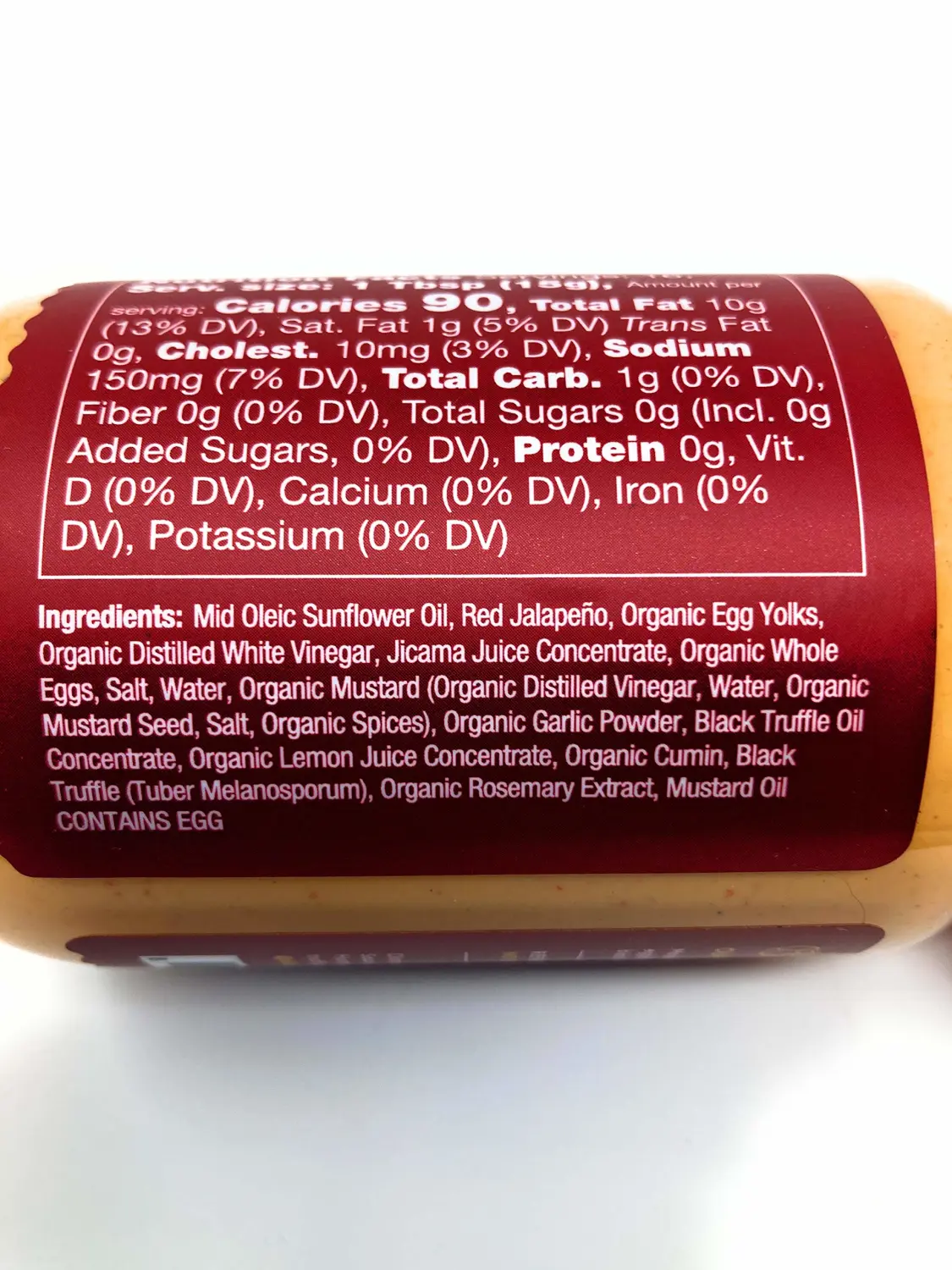 TRUFF Black Truffle Infused Spicy Mayonnaise, 8 FL