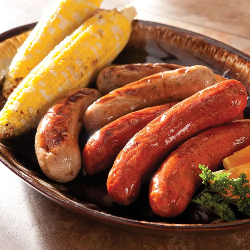 LEM Products Natural Hog Casings, 32-35mm, Edible Sausage Casings, Stuffs Approximately 30 Pounds, Great for Sausage Links, Franks, Metts, and More, 6.1 Ounce Package