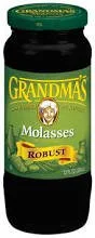 Grandma's Robust Unsulphured Molasses 12oz Jar (Pack of 3)