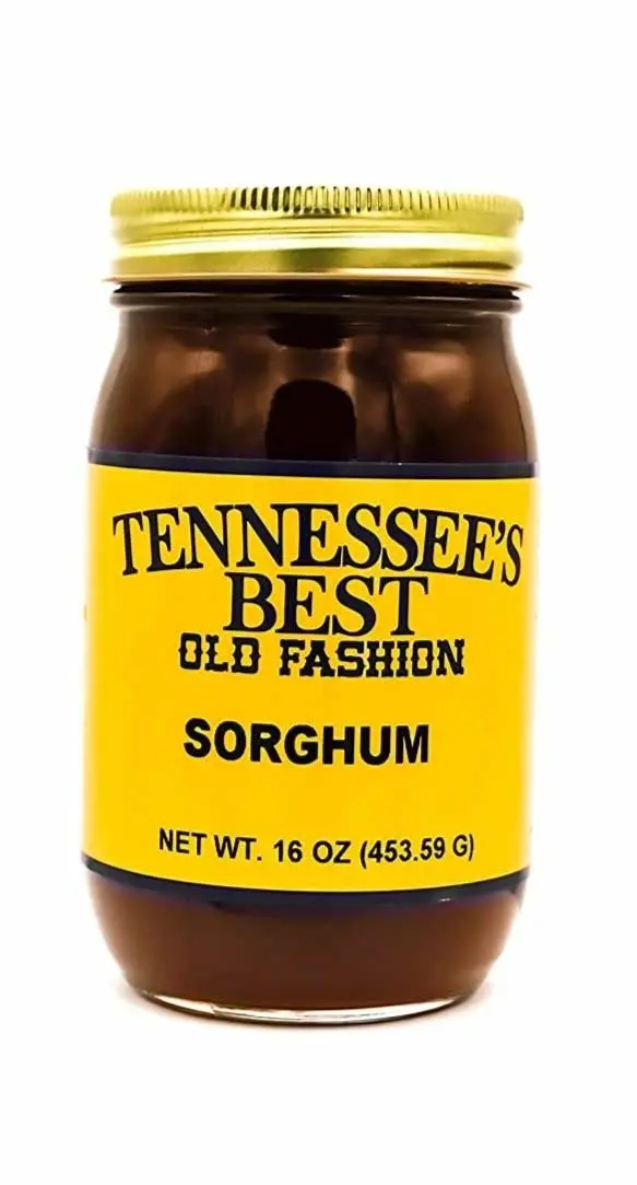 Smoky Mountain Southern Style Sorghum | 100% Pure Sorghum Molasses- 20 Oz Resealable Glass Jar
