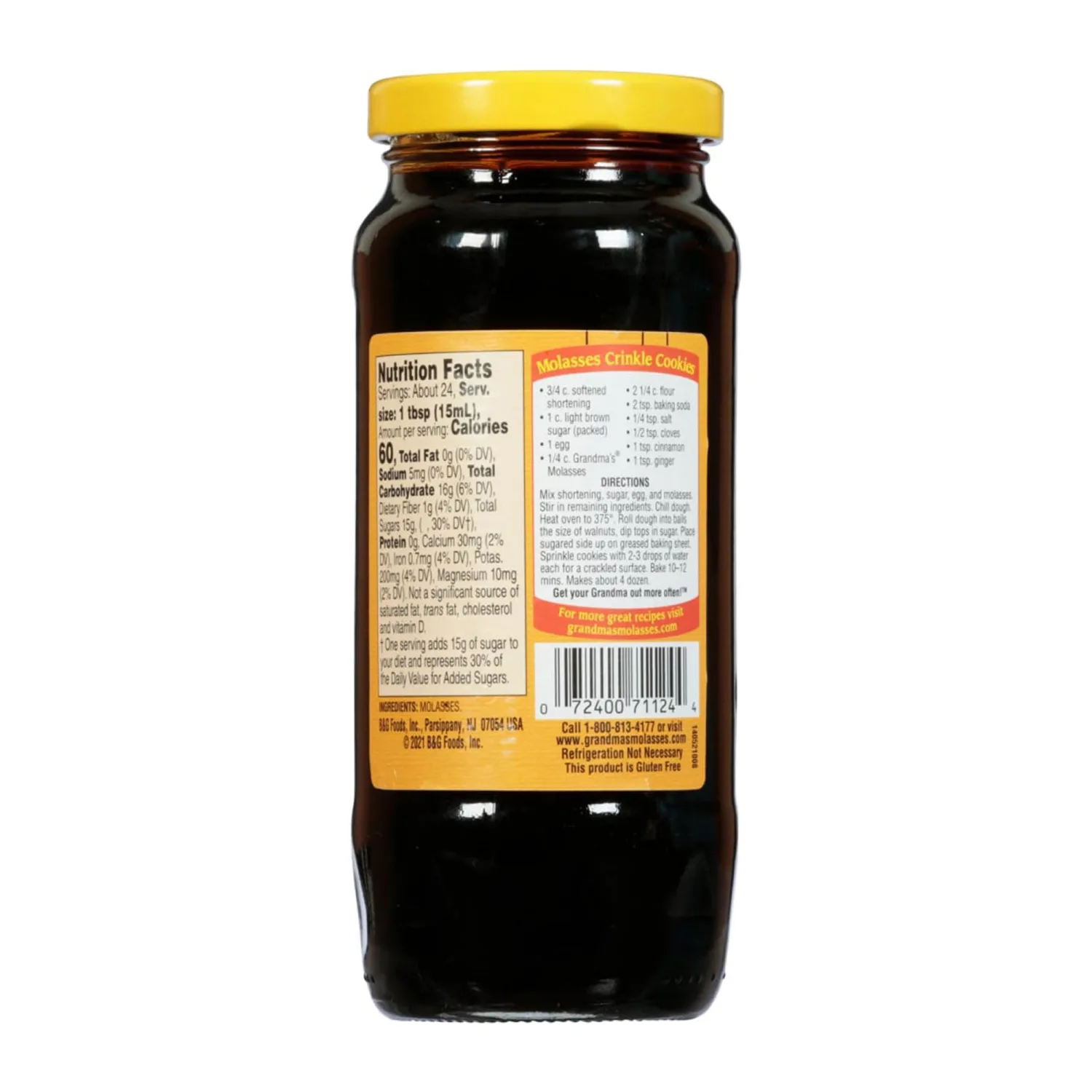 Grandma's Molasses, Original, Unsulphured