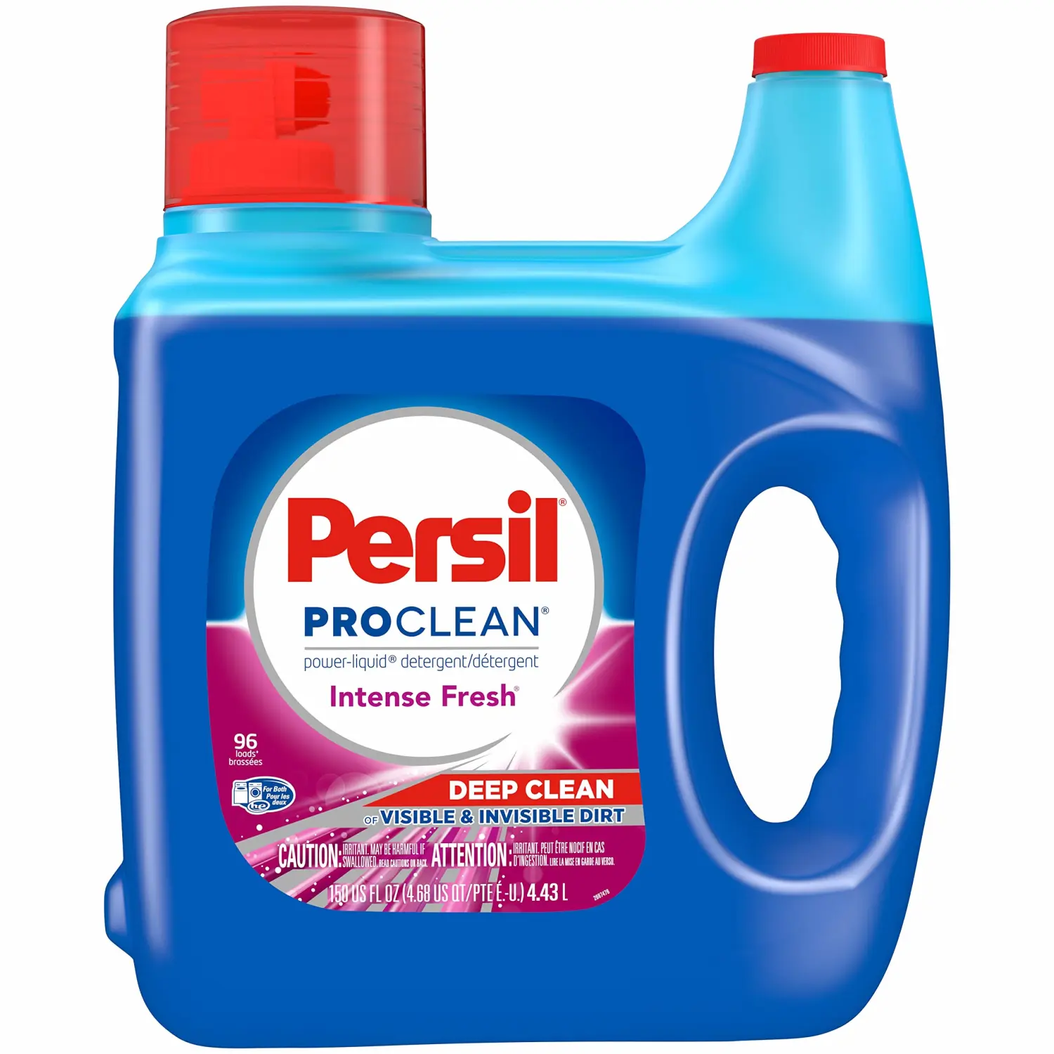 Persil ProClean Power-Liquid Laundry Detergent, Intense Fresh, 150 Fluid Ounces, 96 Loads