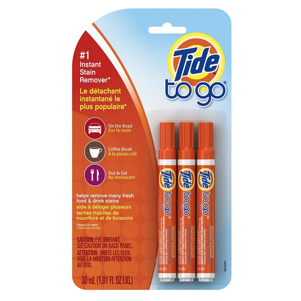 Tide to Go Instant Stain Remover 0.33 oz (Pack of 3)