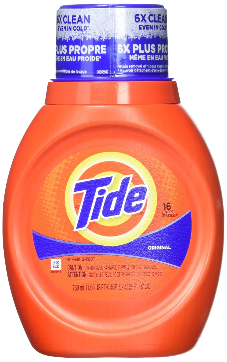 Tide 760838 Liquid Laundry Detergent, Original, 16 Loads, 25 fl oz