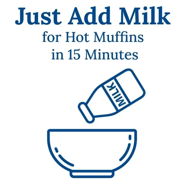 Martha White Muffin Mix Apple Cinnamon 7.0 oz. (Pack of 6)