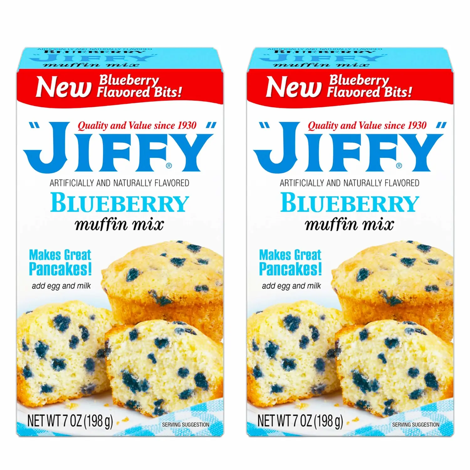 Jiffy Blueberry Muffin Mix (Pack of 2)