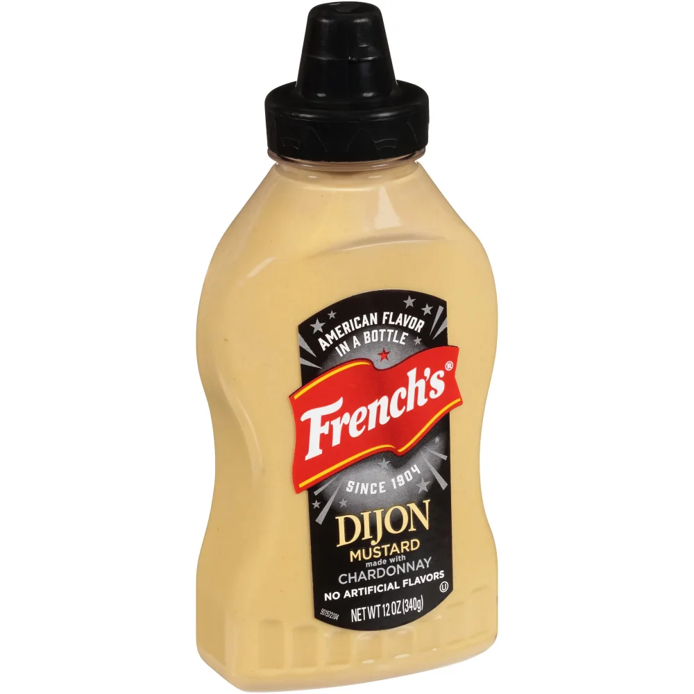 French's Dijon Mustard Squeeze Bottle, 12 oz, Chardonnay Mustard