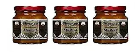 Honeycup Mustard - 8 Ounces (Pack of 3)