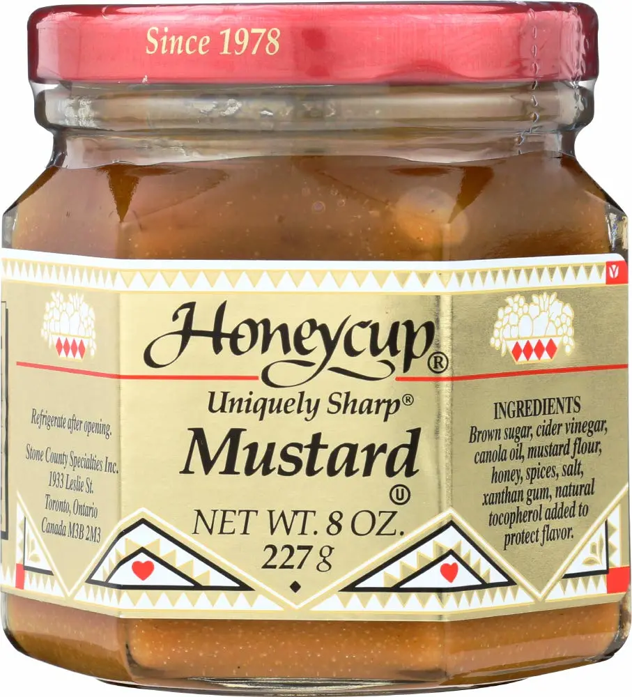 Honeycup Mustard - 8 Ounces (Pack of 2)