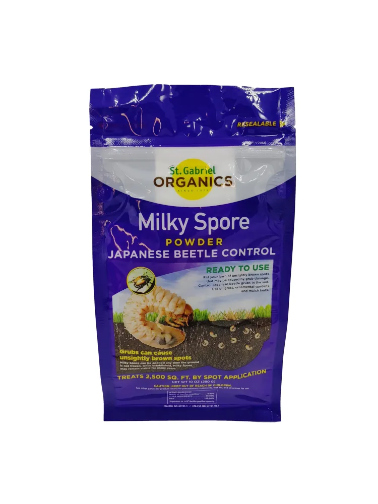 St. Gabriel Organics 80010-9 Milky Spore Powder, 10-Ounce