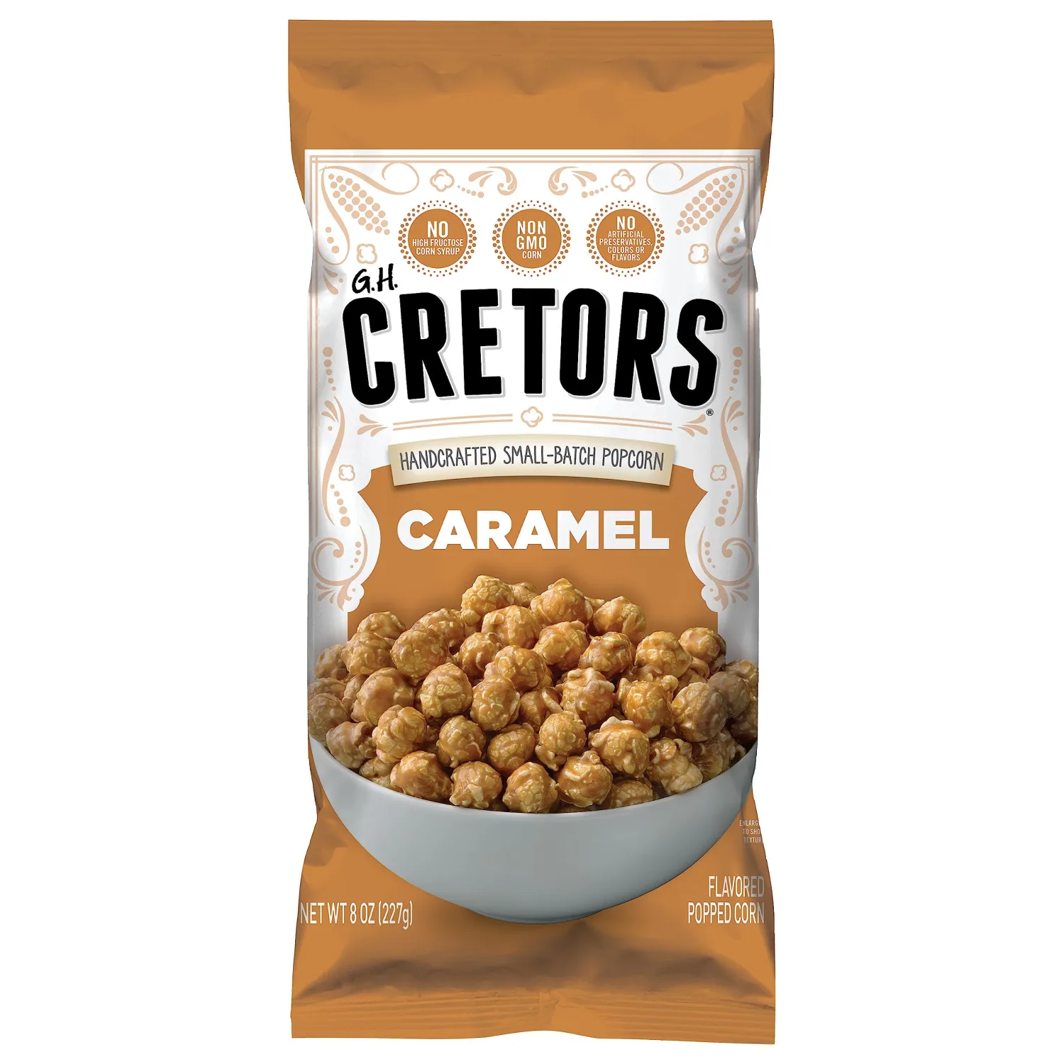 Cretors Popcorn Caramel Corn, 8 Ounce