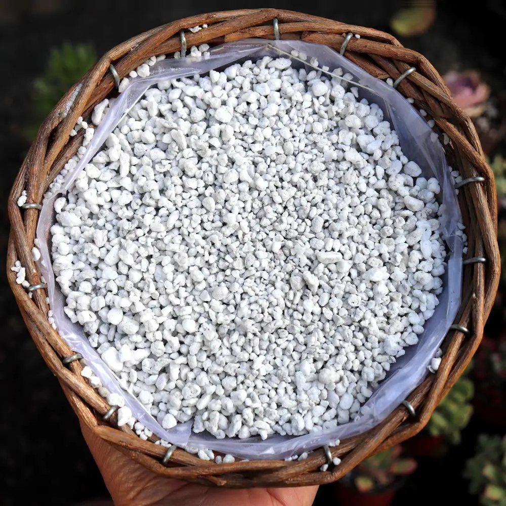 Organic Perlite for All Plants, All Natural Horticultural Soil Additive Conditioner Mix, Improve Drainage and Ventilation, Help Root Growth(4 Quarts)