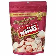 Fruit King, Rambutan Rongrian, Vacuum Freeze-Dried 50g