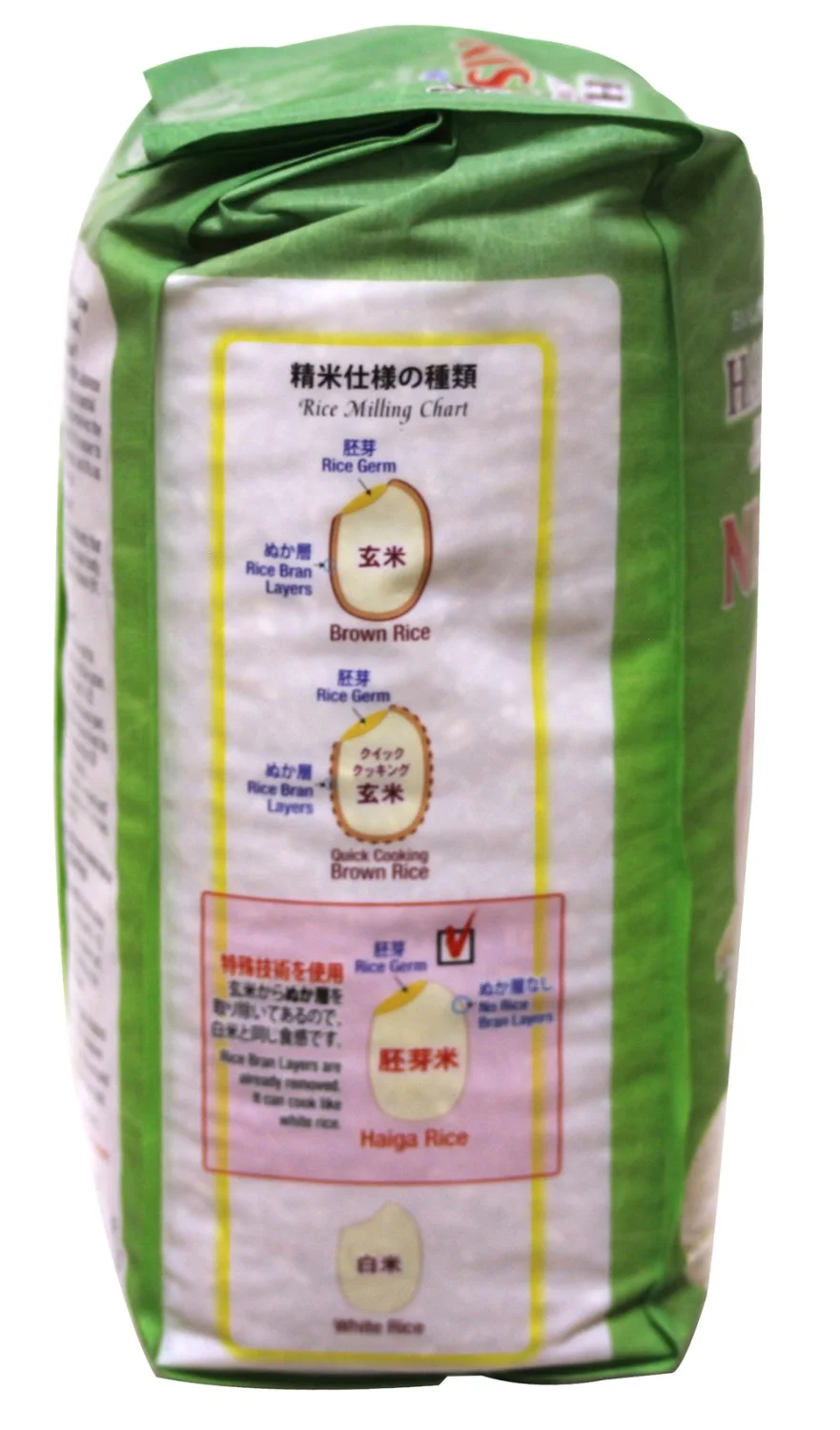 5 Pounds Nishiki Haiga Rice, Pack of 1