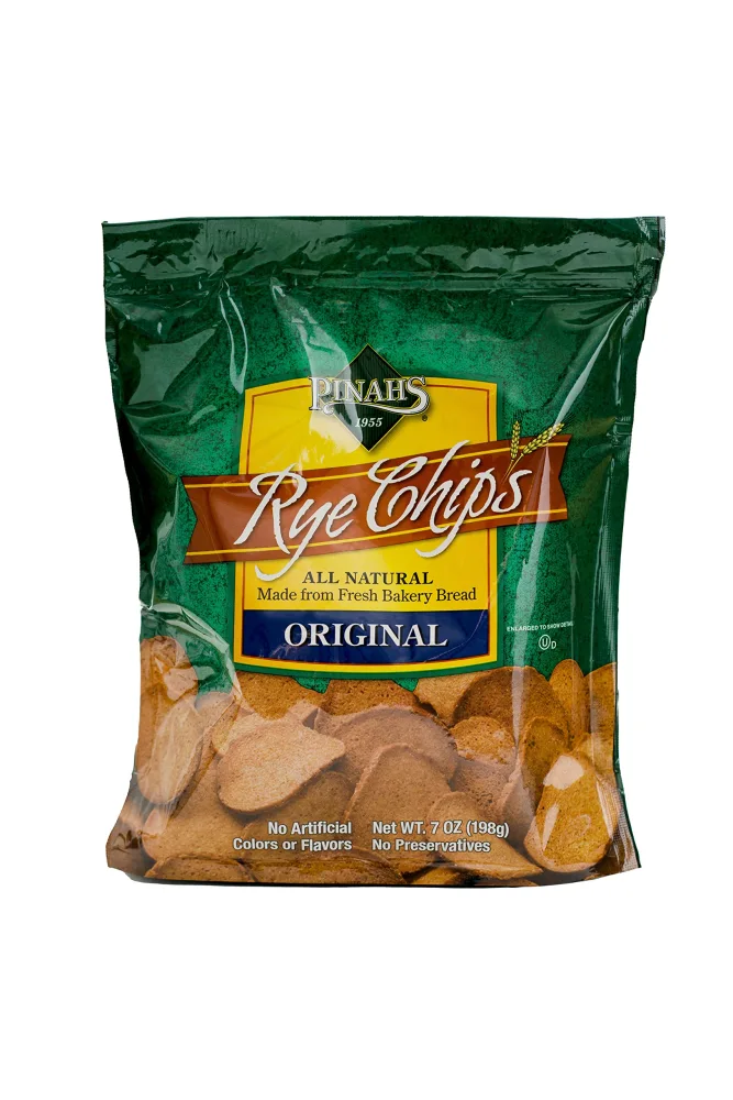 Pinahs Rye Chips, Original, 7 Ounces