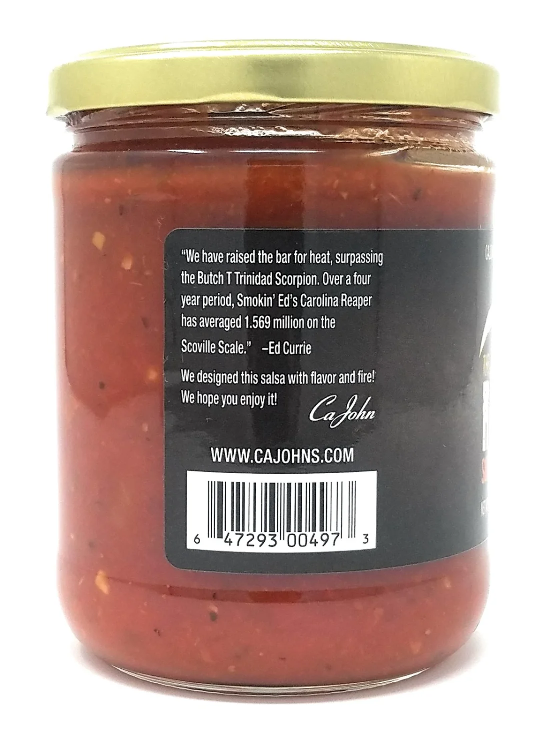 The Reaper Super Hot Salsa CaJohns