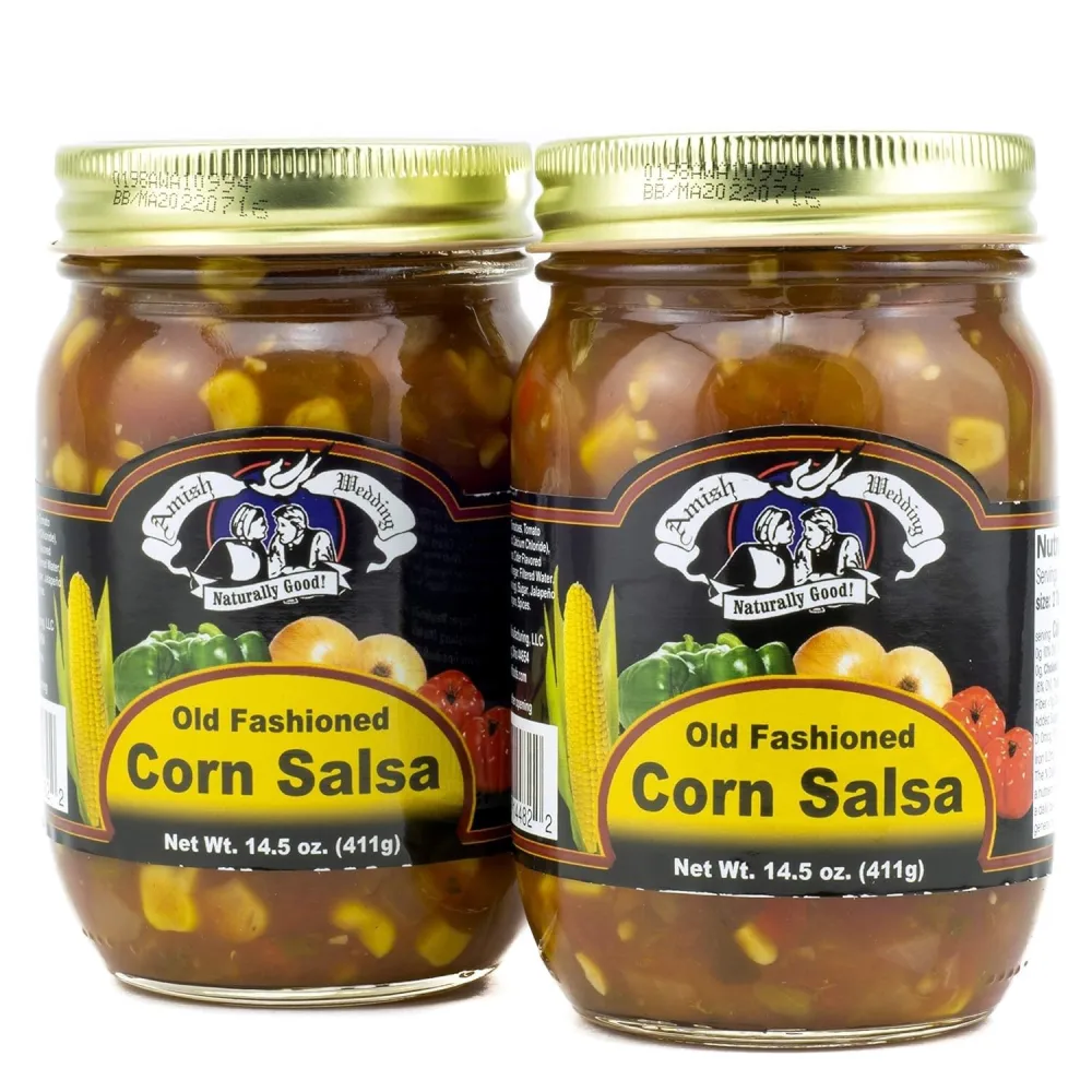 Amish Wedding Corn Salsa 14.5 Ounces (Pack of 2)