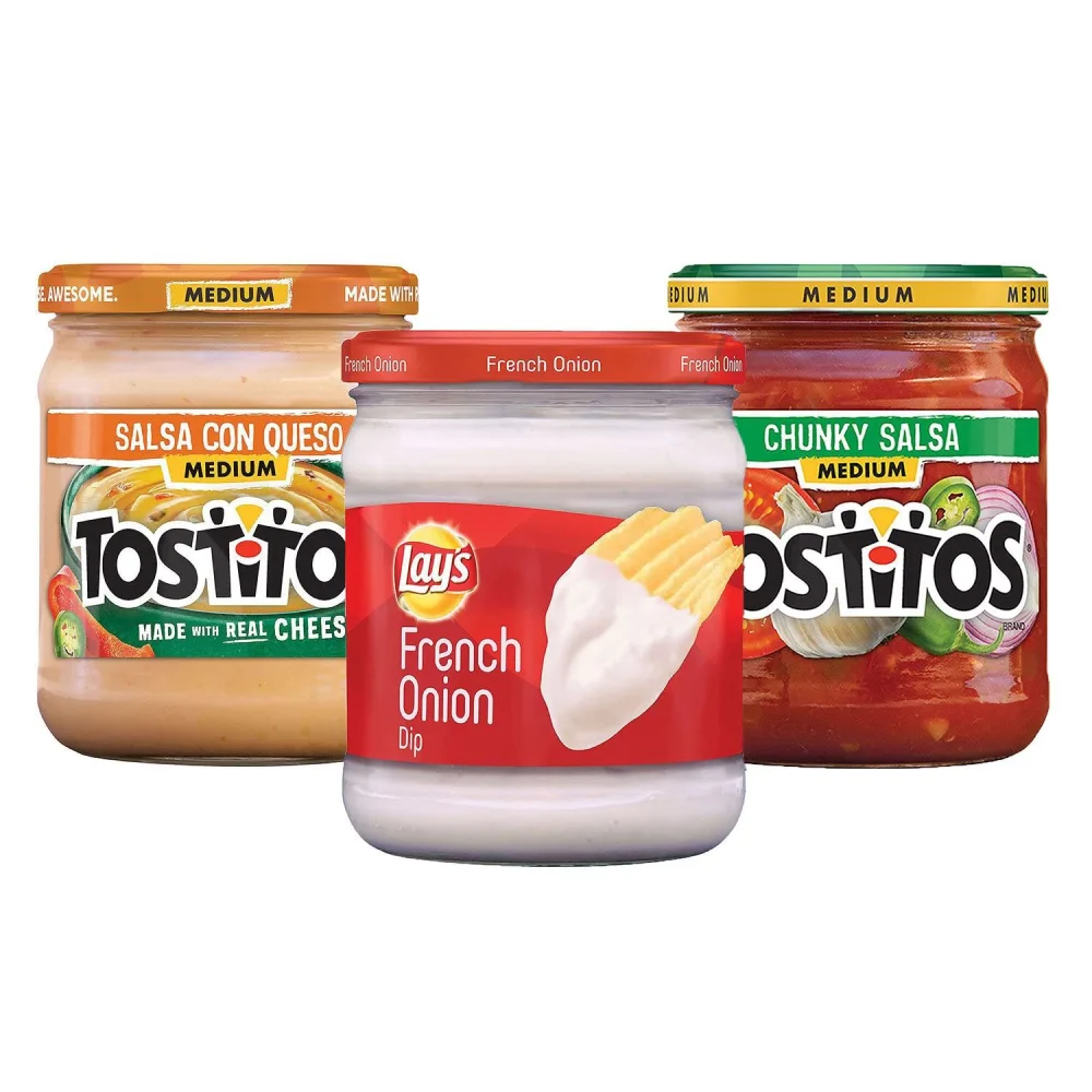 Tostitos Salsa and Lay's Dip Variety Pack (3 Pack)