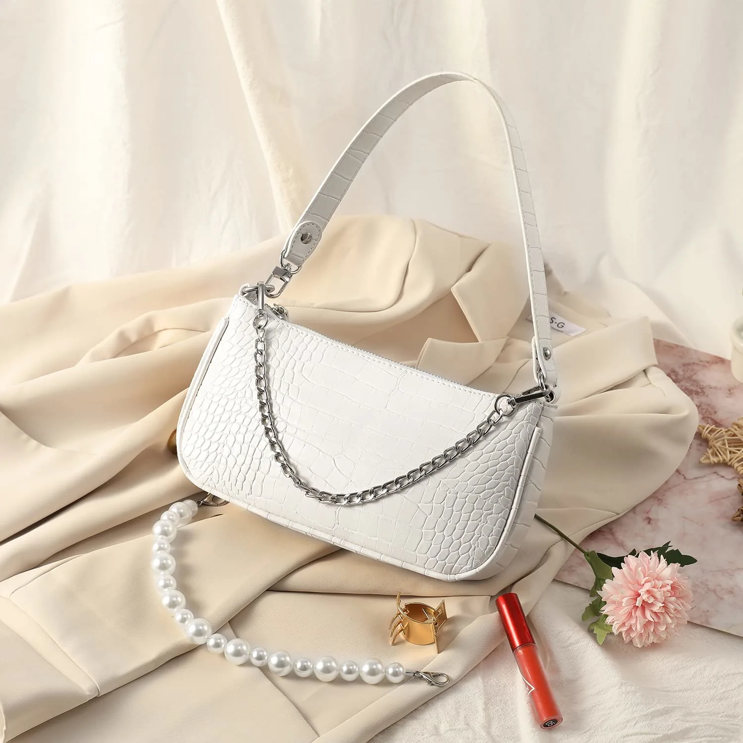 Loiral Small Purse for Women, Retro Classic Tote HandBag Shoulder Bags Clutch Purse