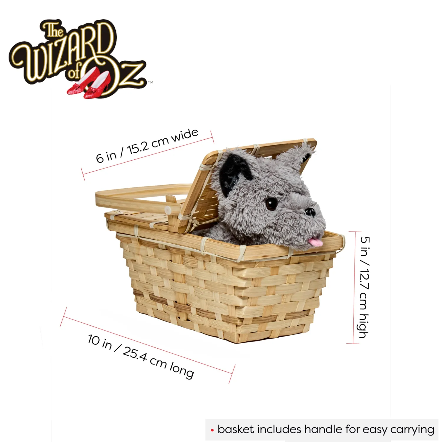 Rubies Wizard of Oz Dorothy's Toto in A Basket Costume Accessory