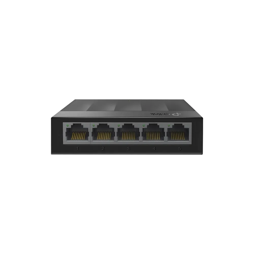 TP-Link Litewave 5 Port Gigabit Ethernet Switch | Desktop Ethernet Splitter | Plastic Case | Unshielded Network Switch | Plug & Play | Fanless Quiet | Unmanaged (LS1005G)