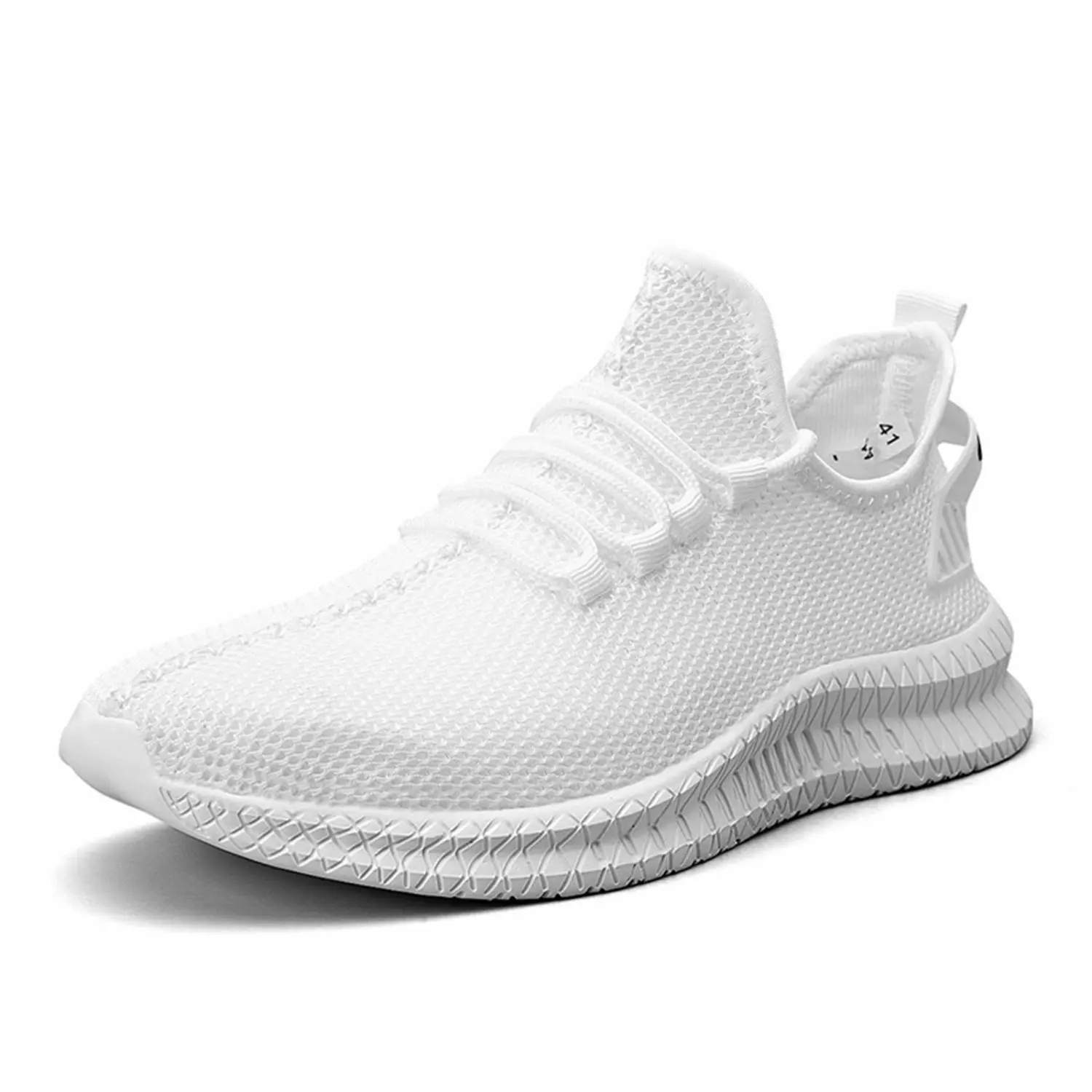 FUJEAK Mens Road Running Shoes Athletic Walking Tennis Shoes Non Slip Lightweight Sneakers Casual Gym Shoes