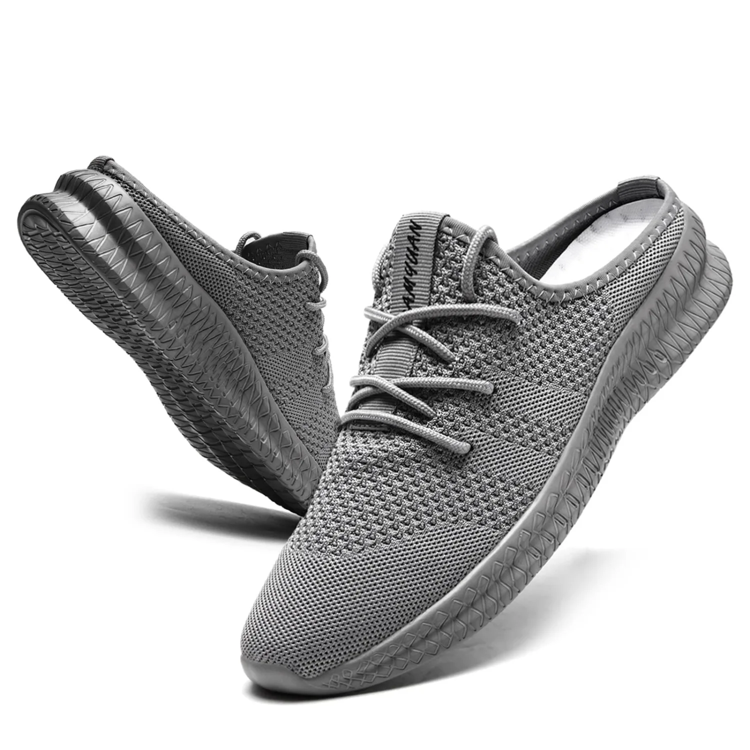 FUJEAK Mens Slippers House Indoor Shoes Backless Slides Bedroom Slip on Comfort Scuff Clog Casual Non Slip Walking Mules
