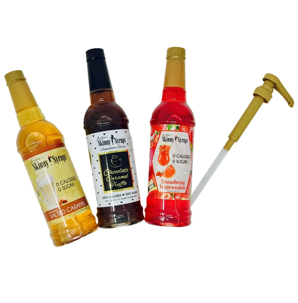 Jordan's Skinny Syrups Syrup Pump, Drink Dispenser for Sugar Free Coffee Syrup Bottles, Coffee Bar Accessories, Make Perfect Pumpkin Spice, Vanilla, Caramel Latte and More, Fits 750ml Bottle, 1 Pump