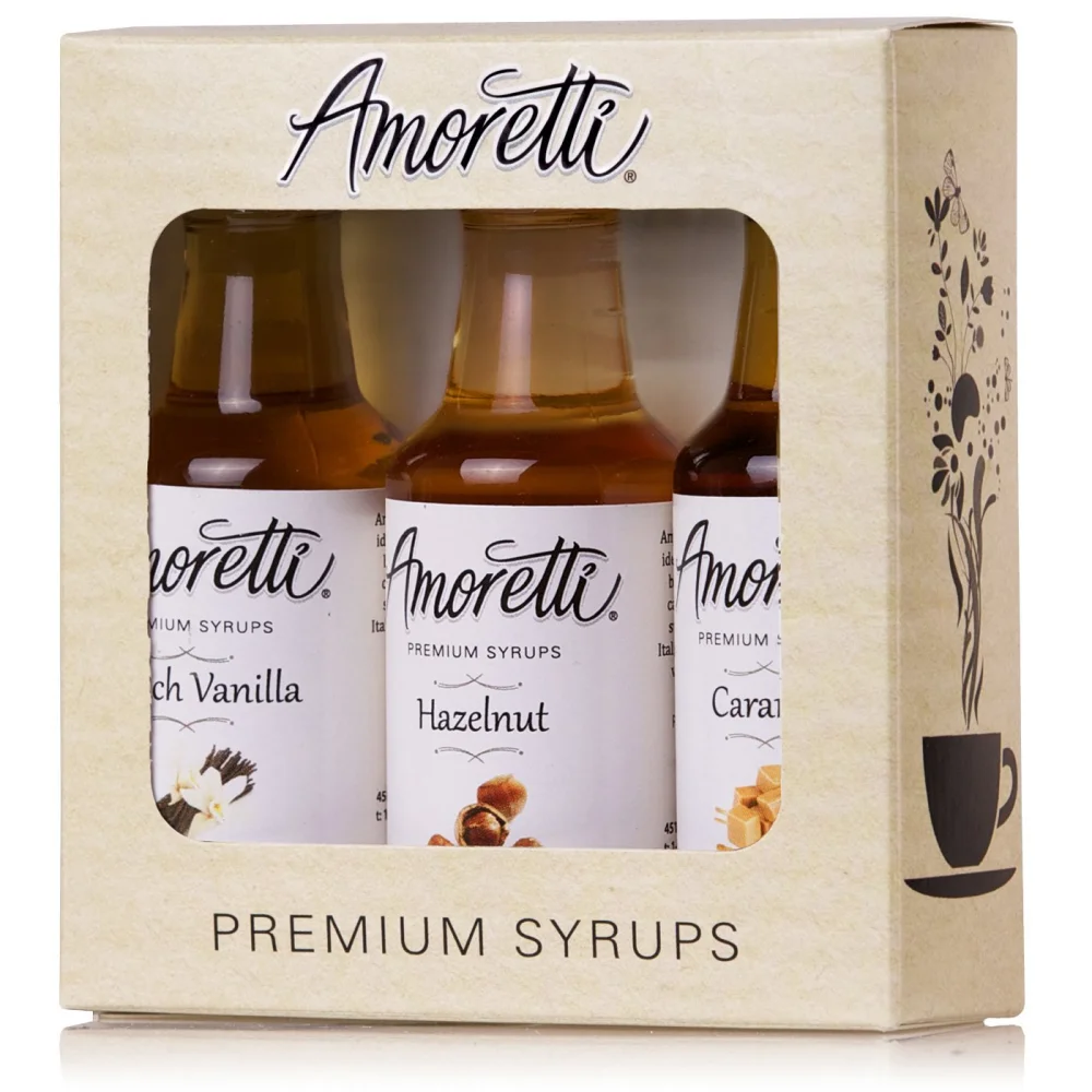 Amoretti - Classic Syrups 3 Pack - 1.69 Fl oz (Pack of 3)