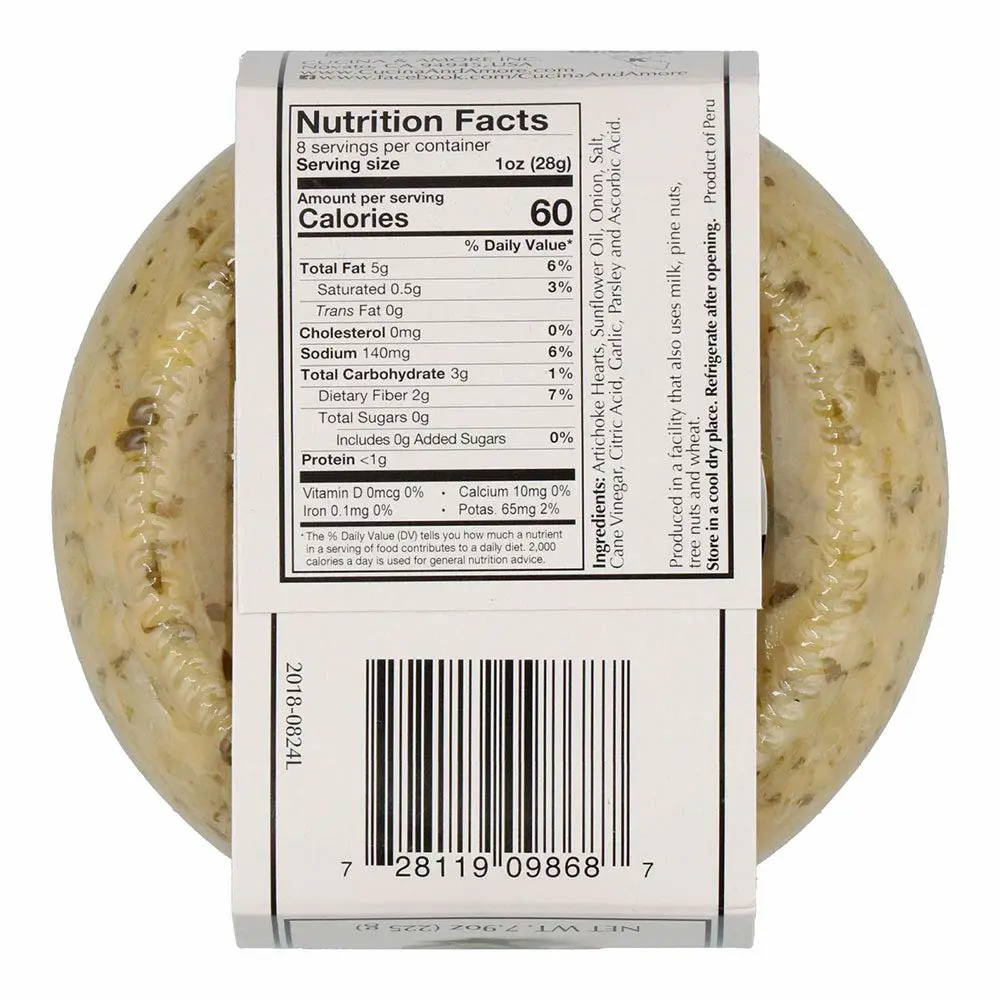 Cucina & Amore Artichoke Bruschetta, 7.9 Ounce (Pack of 6)