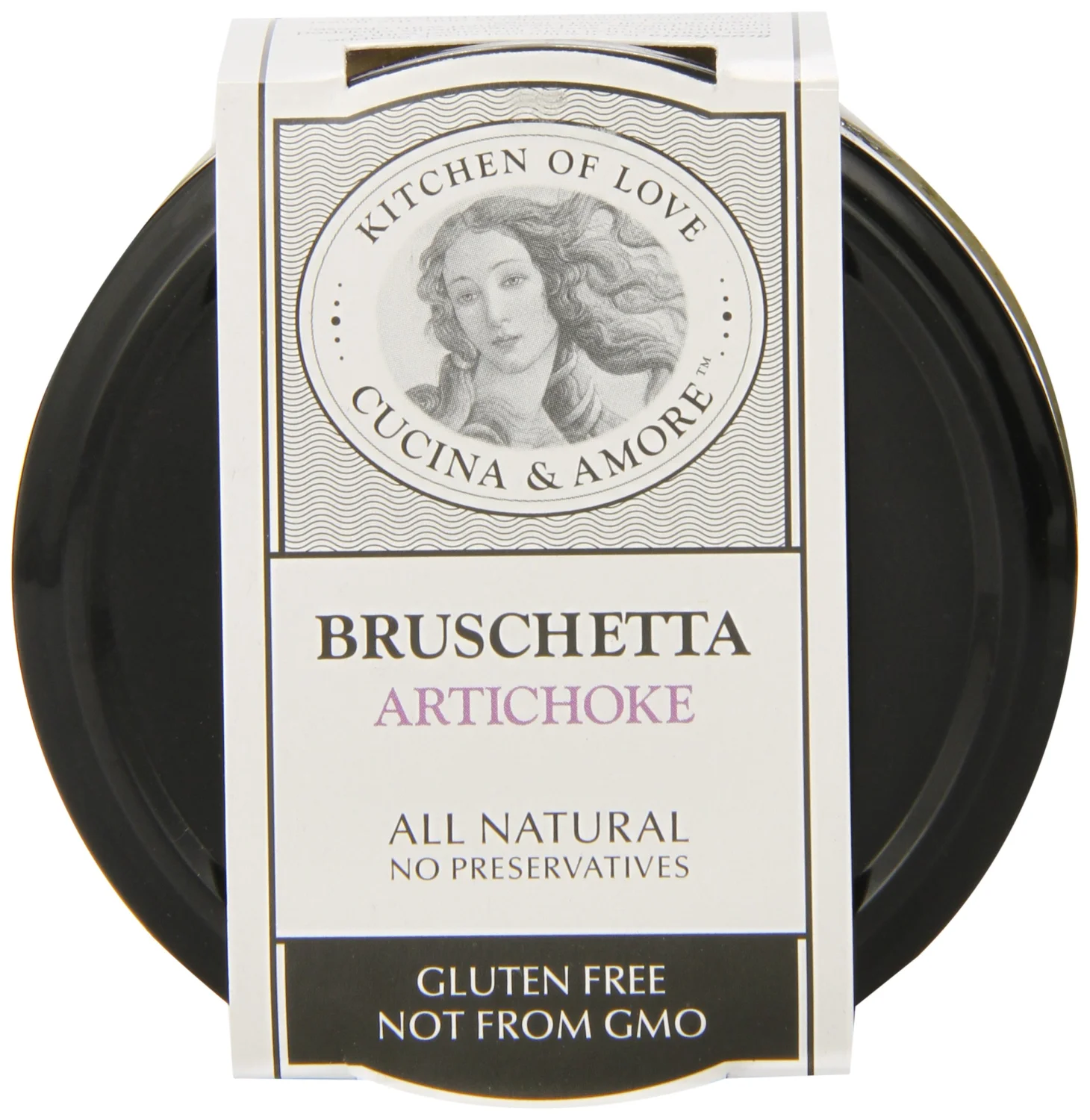 Cucina & Amore Artichoke Bruschetta, 7.9 Ounce (Pack of 6)