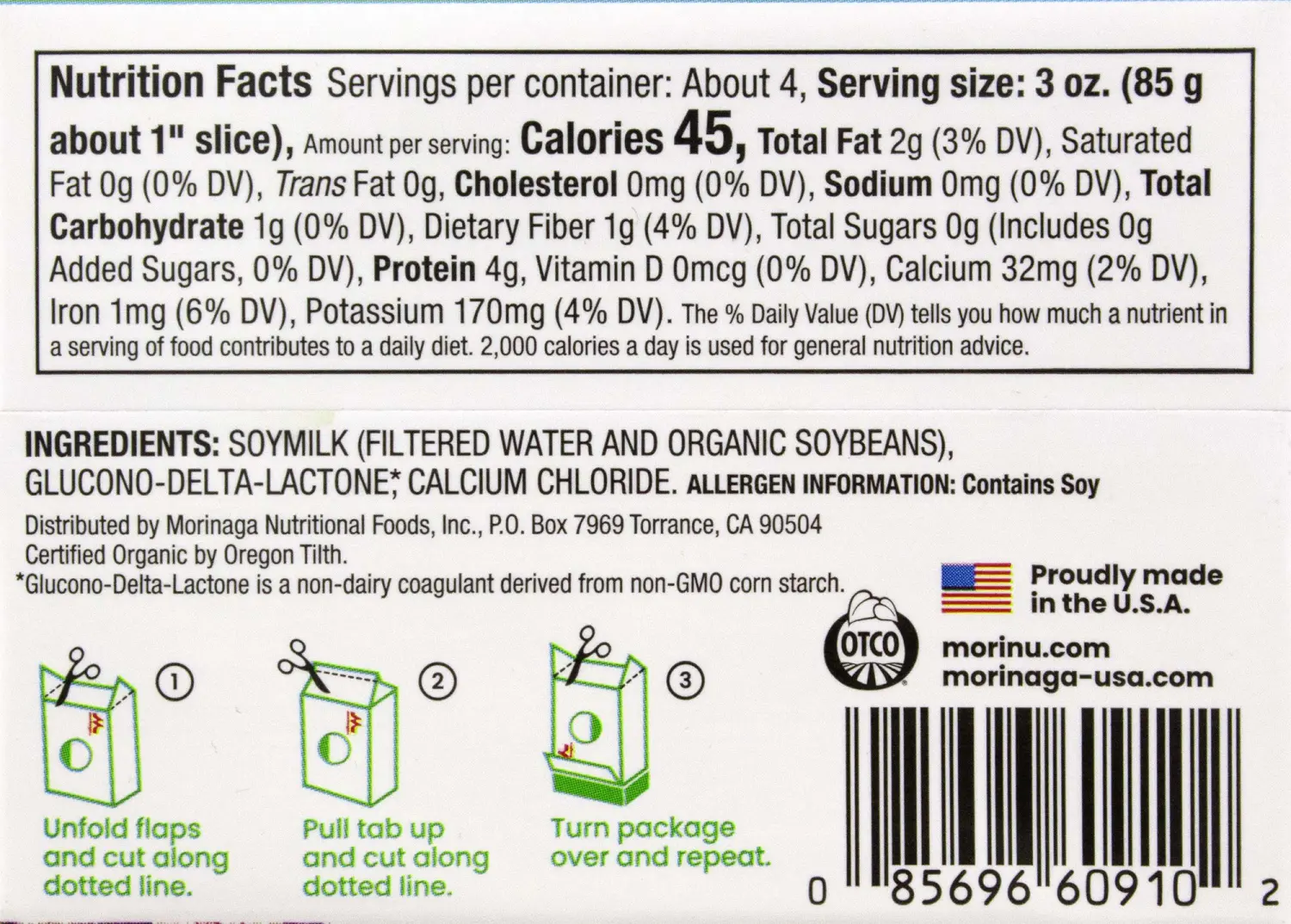 Morinaga Organic Silken Tofu, 12 Ounce (Pack of 12)