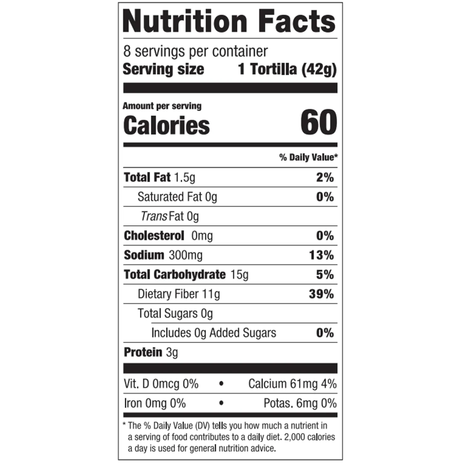La Banderita Carb Counter® White | 8" Size Flour Tortillas |Carb Friendly |Keto Certified | 11.9 oz.| 8 Count (Pack of 4)