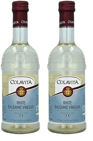 Colavita White Balsamic Vinegar, 16.9 Ounce (Pack of 2)