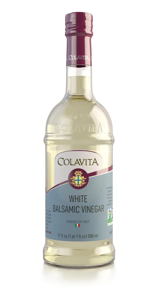 Colavita White Balsamic Vinegar, 17 Fl Oz (Pack of 6)