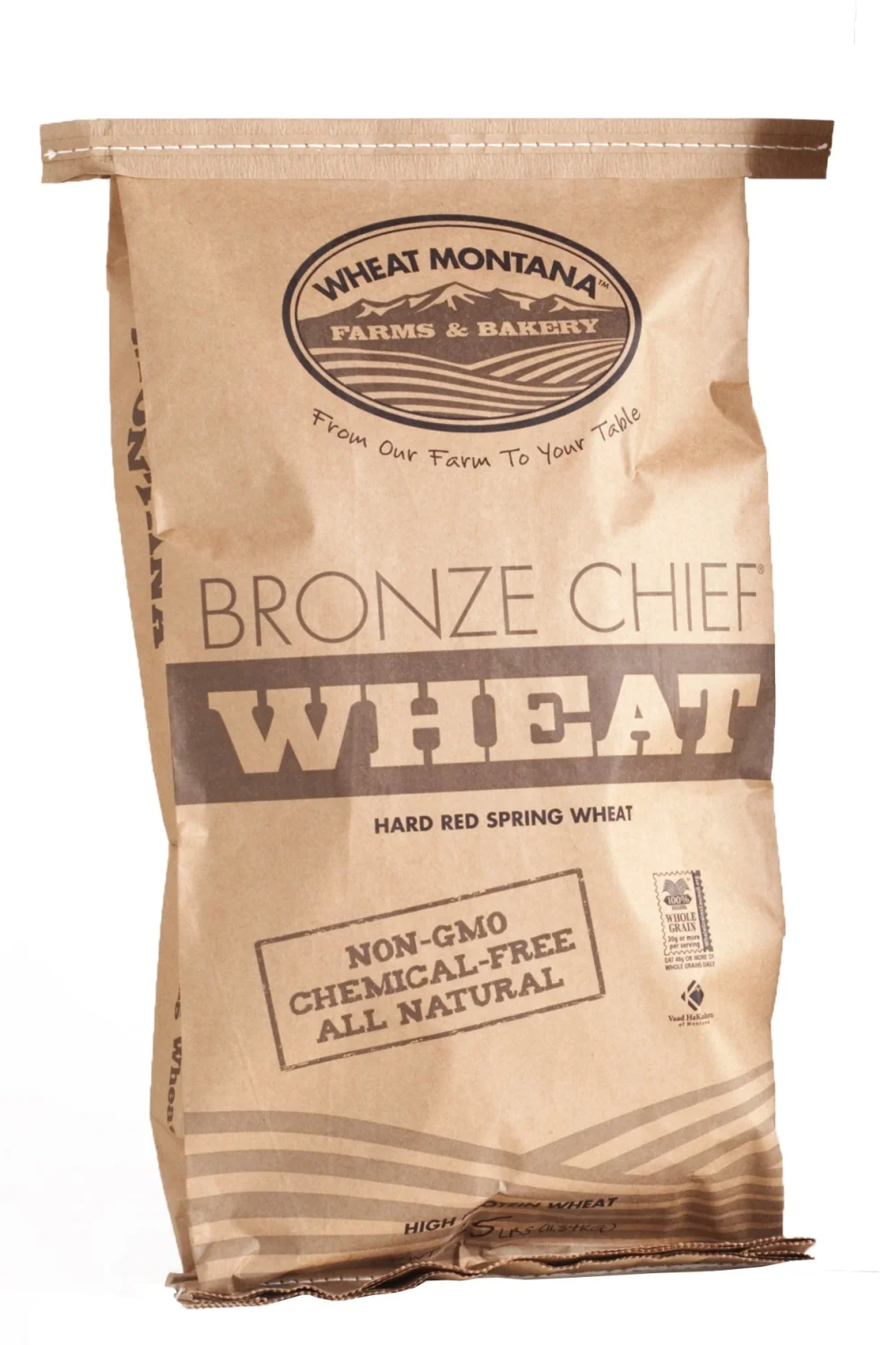 Wheat Montana - Bronze Chief Wheat Berries- 1 pack - 25lb bag