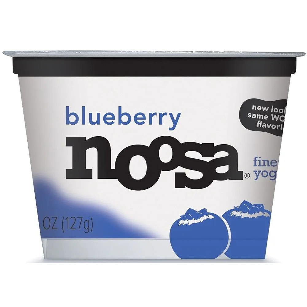 Noosa Blueberry Finest Yoghurt, 4.5 Ounce -- 6 per case.