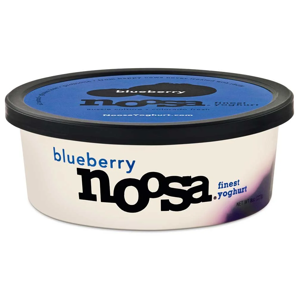 Noosa Blueberry Yoghurt -- 12 per case.