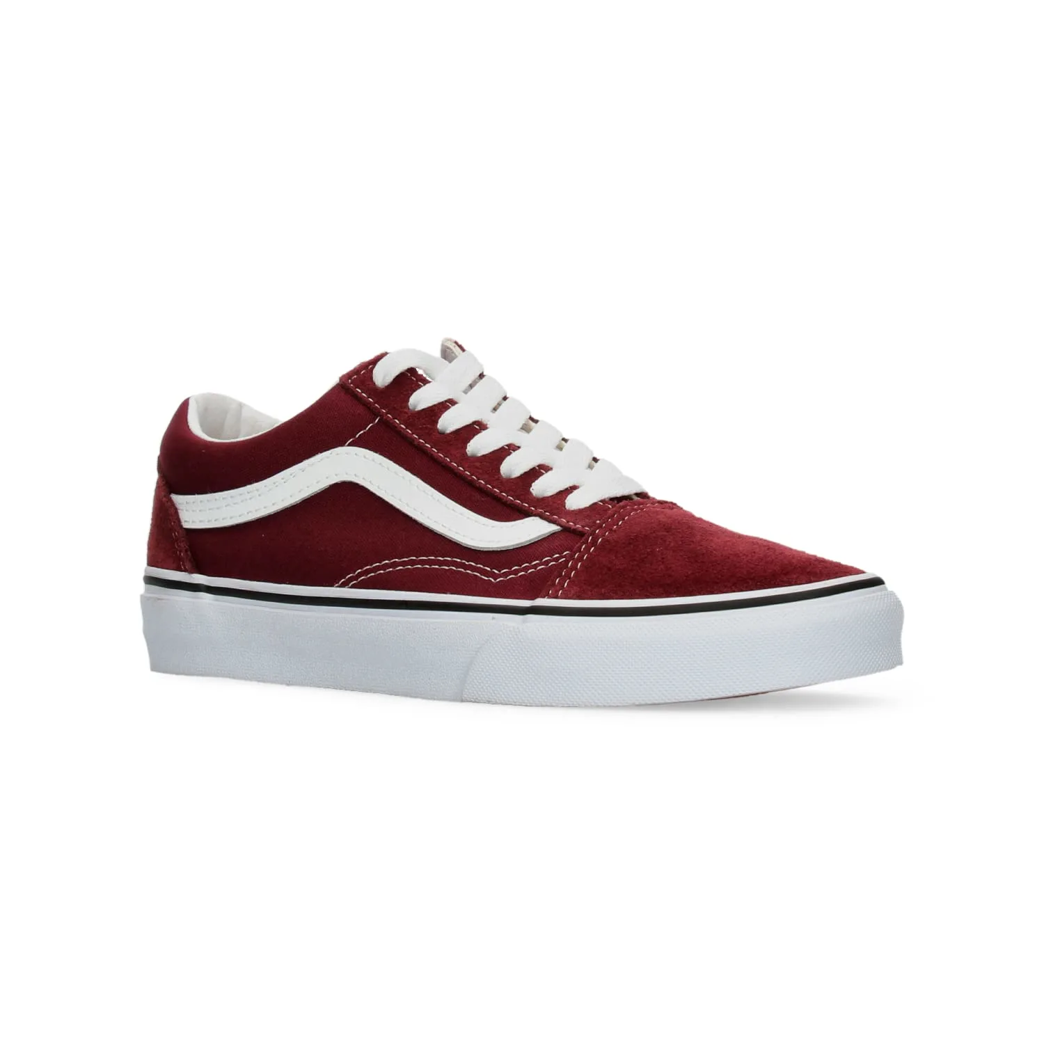 Vans You'll be Too Cool for School in The Classic Old Skool Skate Shoe from The Upper of This Men's Shoe is Made of Both Canvas and Suede with an ICO