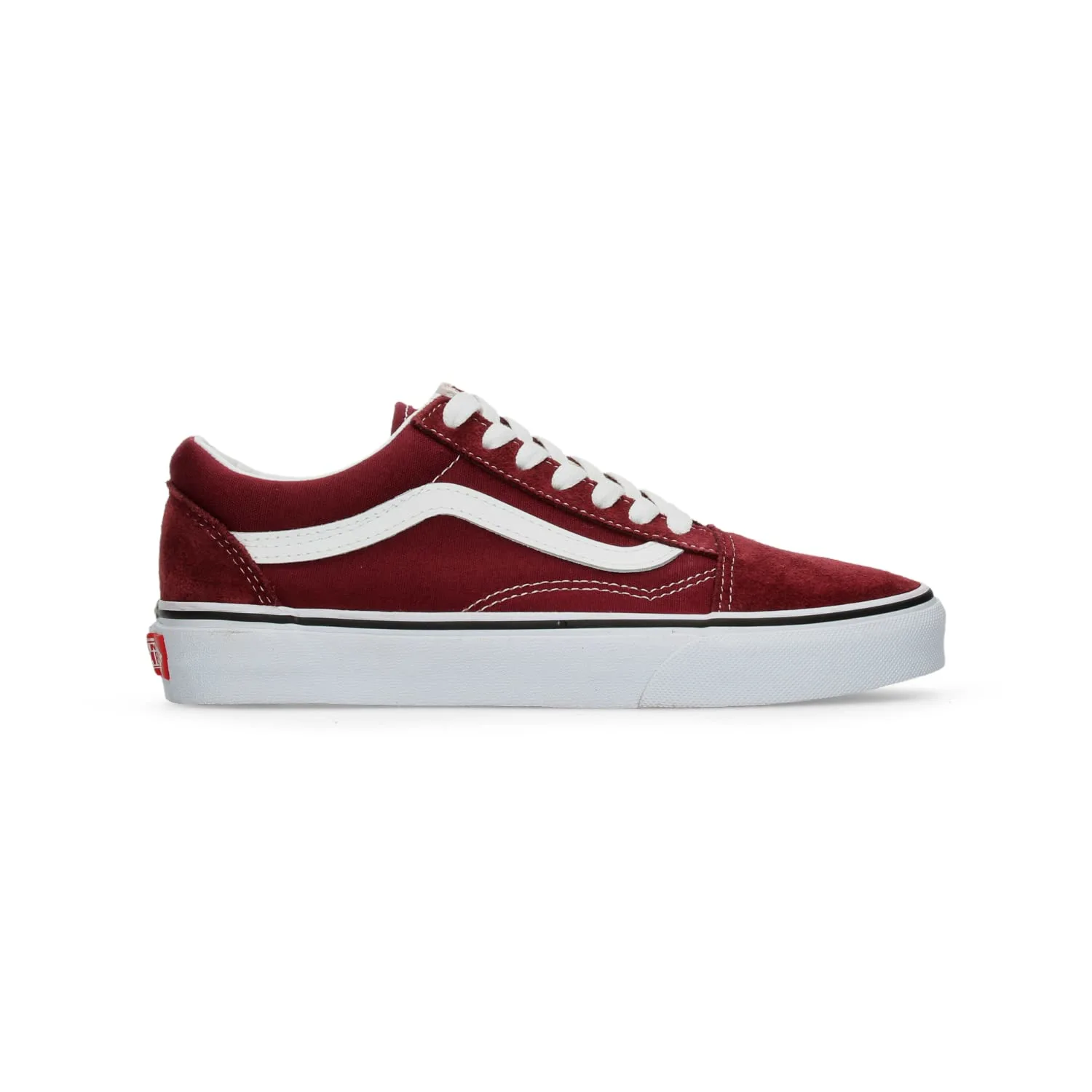 Vans You'll be Too Cool for School in The Classic Old Skool Skate Shoe from The Upper of This Men's Shoe is Made of Both Canvas and Suede with an ICO