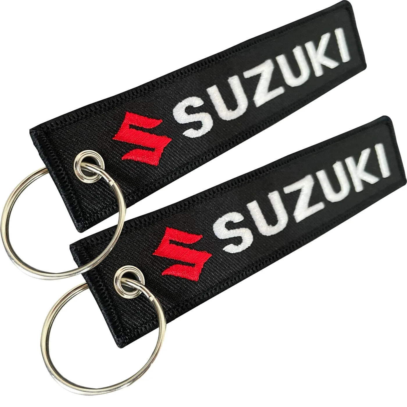 YARAKETA Set of 2 Keychains for Motorcycles, Jet tag Keychain Scooters, Bike, Cars, Backpacks and Gifts