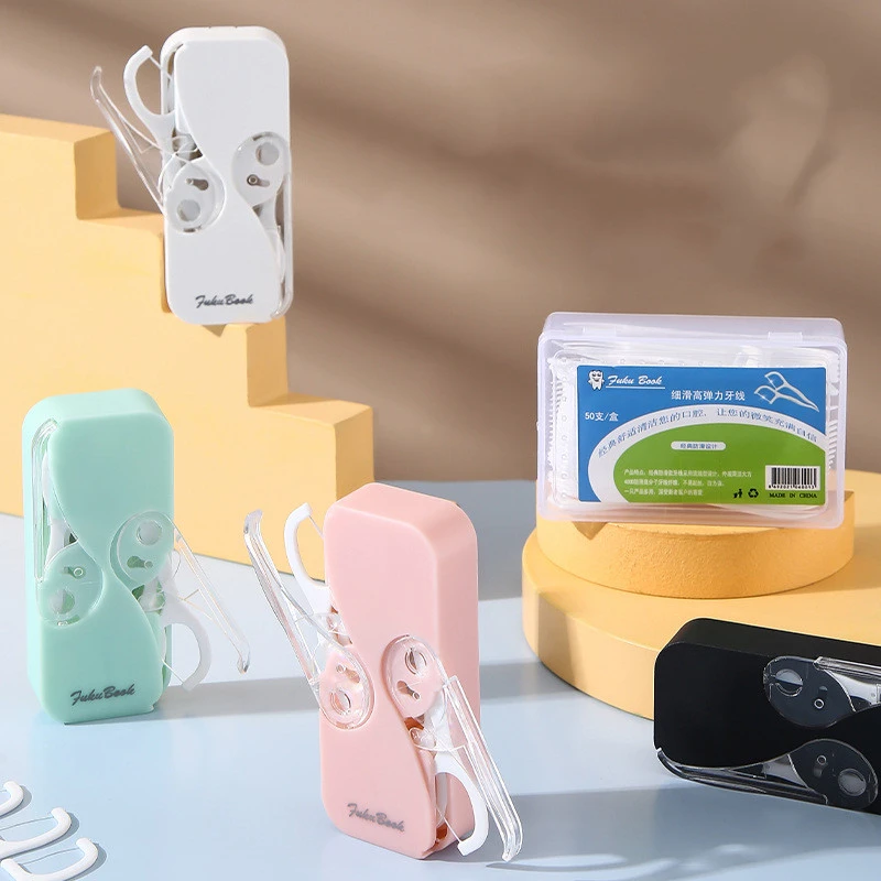 Portable Mini Double Floss Storage Box