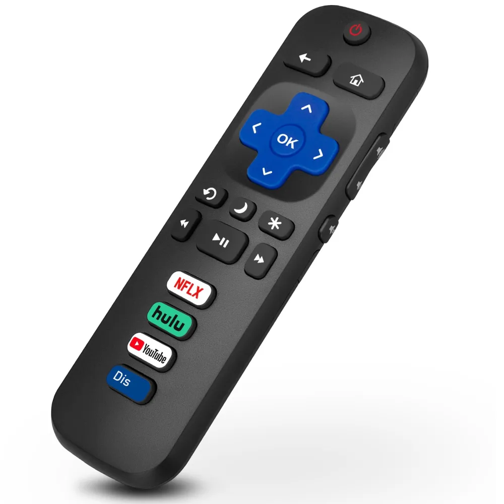 RC280 RC282 Universal Replacement Compatible with TCL-Roku-TV-Remote, Compatible with Roku Hisense, Philips, ONN, Hitachi, Element, Haier, LG, Sanyo, JVC TVs