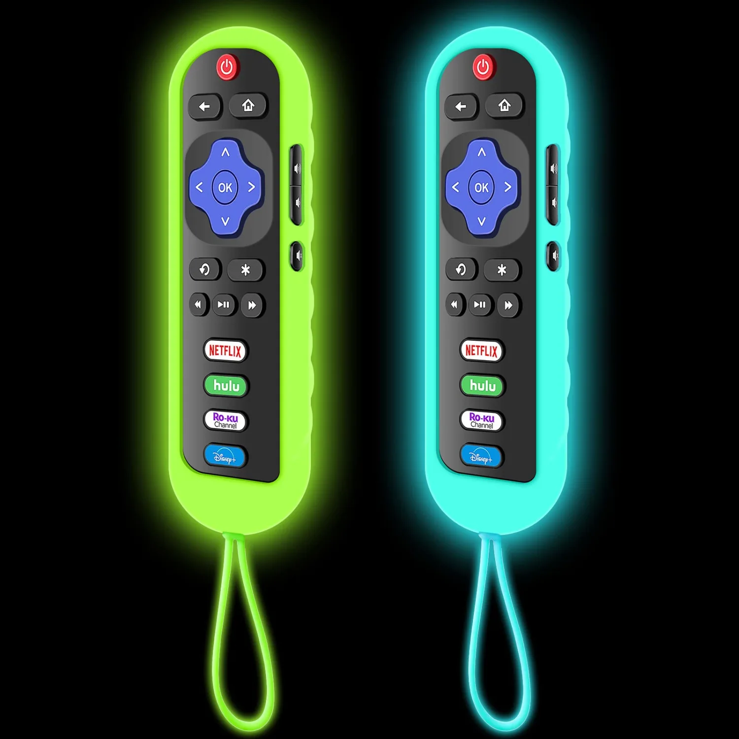 [2Pack] RC280 Replacement Remote Cover Applicable for TCL Roku TV 55UP120 32S4610R 50FS3750 32FS3700 32FS4610R 32S800 32S850 32S3850 48FS3700 55FS3700 65S405 43S405 49S405 40S3800 50S431 55S431