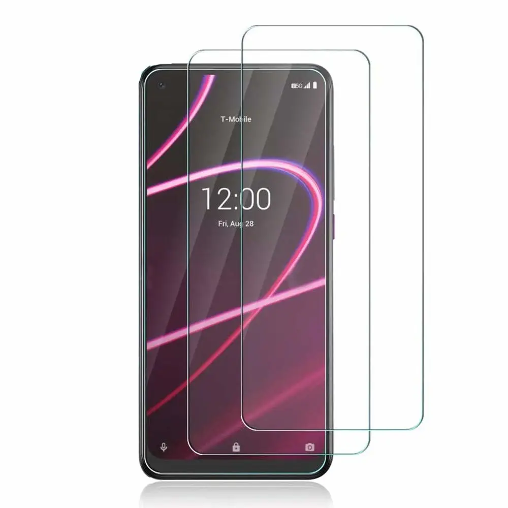 for T-Mobile Revvl 5G Screen Protector Tempered Glass, (2PCS) High Clear Thin Anti-stratch Screen Protector Protective Film for T-Mobile Revvl 5G T790W T790Z