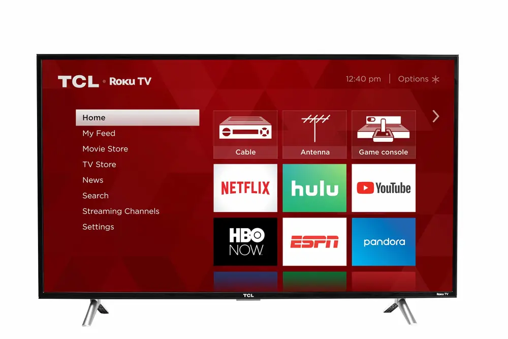 TCL 32S305 32-Inch 720p Roku Smart LED TV (2017 Model)