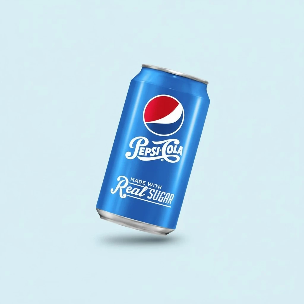 Pepsi Soda With Real Sugar, 12 Fl Oz Can (Pack of 15, Total of 180 Oz)
